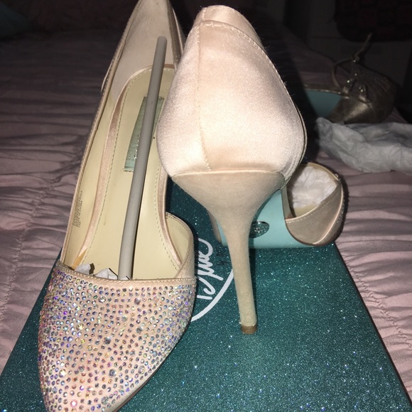 Blue by Betsey Johnson Jeweled Pumps - Picture 2 of 4